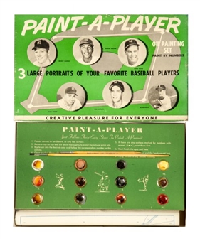 1950’s to 1960s Vintage Paint a Player Paint Set